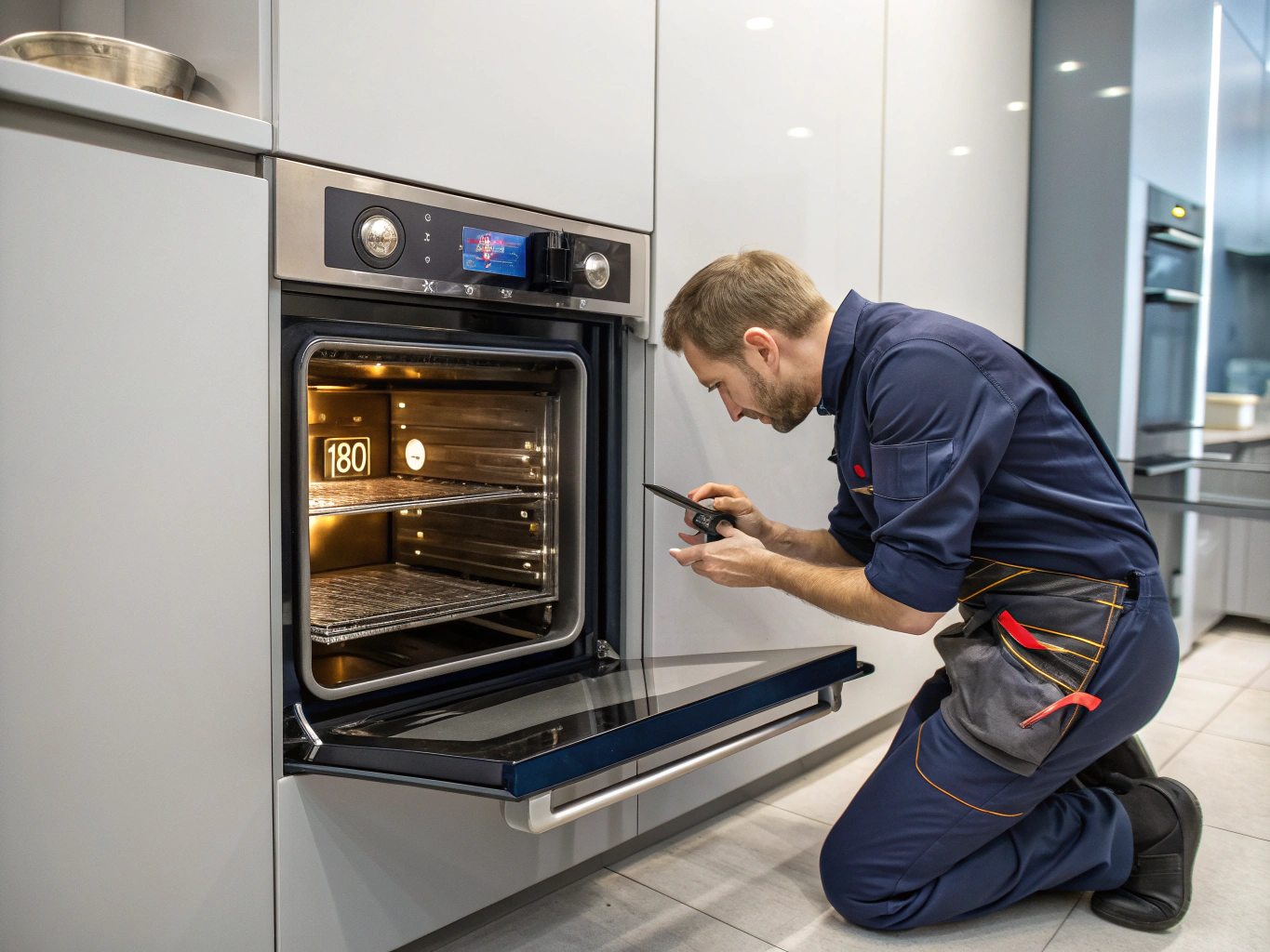 Oven and stove burner calibration service